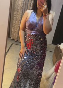 Sparkling Sequin Ethnic Gown❤️🌸