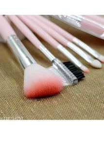 Pink Makeup Brush Set