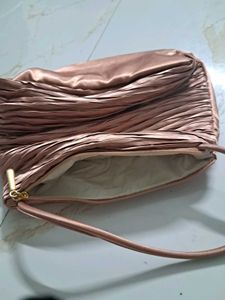 Elegant Ruched Evening Clutch