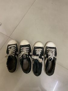 combo of 2 converse shoes