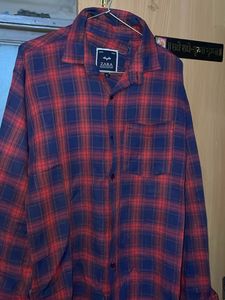Classic Red & Blue Plaid Shirt