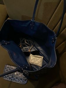 Authentic GOYARD Stylish Blue house bag