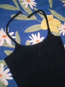 Basic Black Spaghetti Strap Top