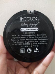 Silver Highligher and a brush