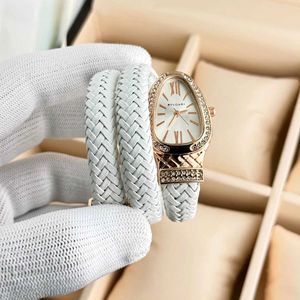 Elegant Brown Bvlgari Watch