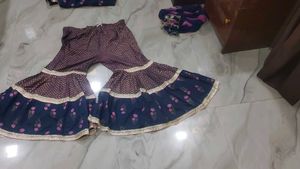 Elegant Navy Blue Kurta Set with Dupatta
