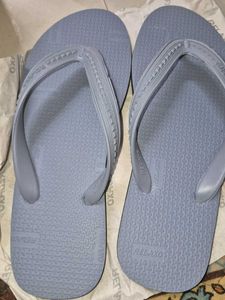 Light Blue Flip Flops