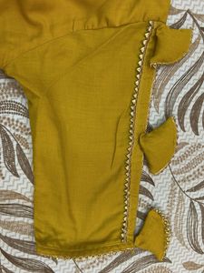 Golden Yellow Kurti
