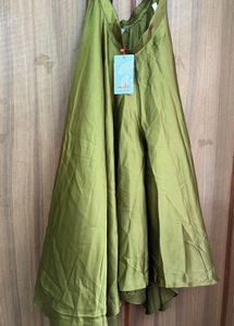 🍃Brand New⭐️Olive Green Flowy Palazzo/skirt