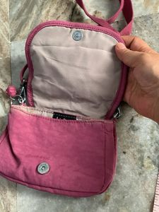 Kipling Pink Crossbody Bag