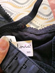 Lovis Black Bra 32D