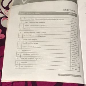 Class 10 Science Challenge PYQ Book