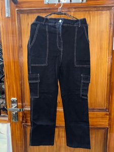 🌸Women Black Cargo Pants