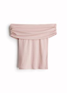 Elegant Off-Shoulder Ruched Top