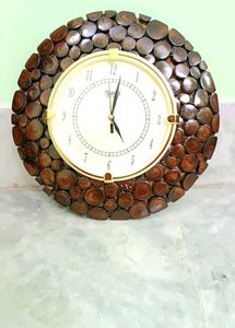 New Branded Ajanta Wooden Wall Clock