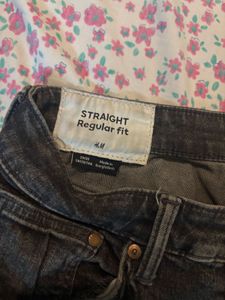 Dark Wash Straight Leg Jeans