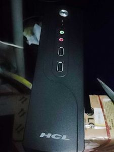 Full computer desktop hcl+ lg MONITOR