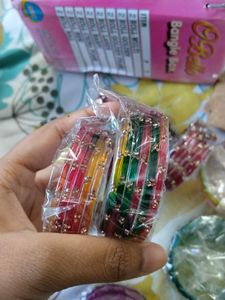 Set of 6 kashmiri Colourful Bangles
