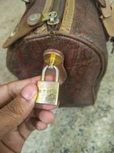 Vintage Etro Paisley Boston Bag