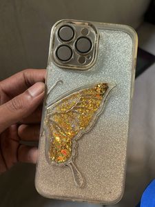 Glitter Butterfly Phone Case iPhone 13 Pro Max