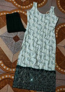 combo of 2 kurti long and short