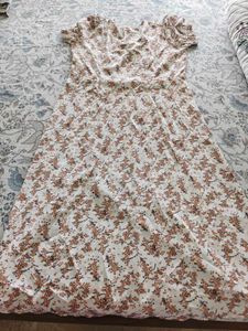 Floral Print Midi Dress