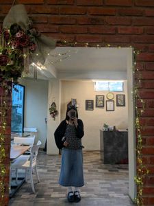 Denim Maxi Skirt