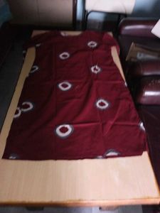 Maroon Embroidered Blouse