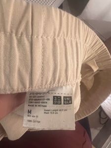 Comfortable Beige Casual Pants - UNIQLO