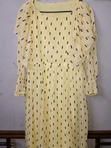 Chic Yellow Maxi Dress