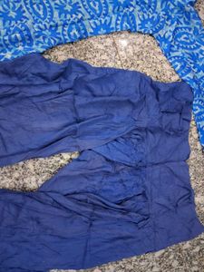 Blue Kurta Set with Dupatta