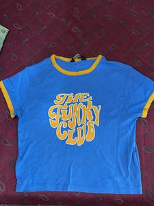 Blue "The Funky Club" T-Shirt