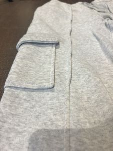 Grey Cargo Joggers