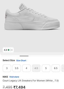 Nike Platform Sneakers - everyday shoes