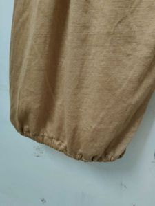 Stylish Brown Cropped Pants