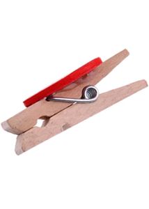 VALENTINE'S SPCL♥️Wooden Heart Clips