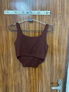 Stylish Brown Corset Top