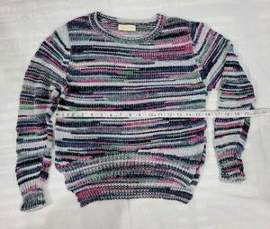Cozy Striped Knit Sweater
