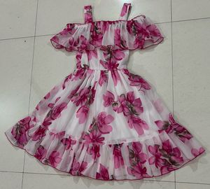Floral Off-Shoulder Dress