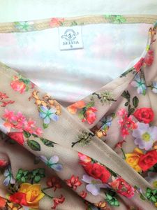 Elegant Floral Print Midi Dress
