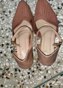 Chic Pink Block Heels