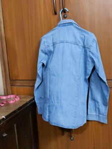 Light Wash Denim Shirt