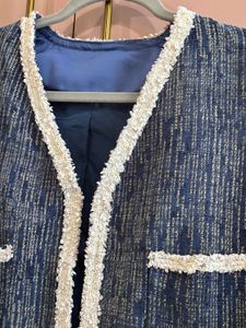 Blue Tweed coat