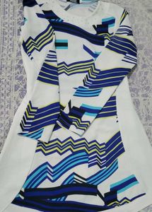 Vibrant Geometric Print dress