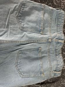 Wide Leg Light Wash Jeans