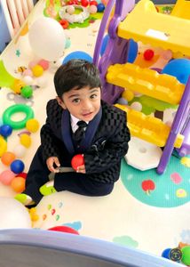 Boys Navy Blazer Suit Set
