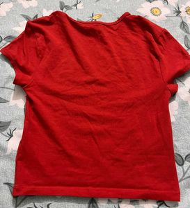 Classic Red T-Shirt for 150 cm height person