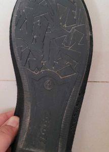 Bata Black Ballet Flats
