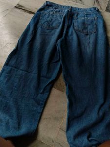 Light Wash Wide Leg Jeans