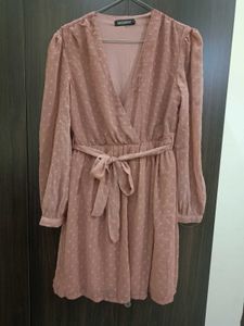 Chic Wrap Mini Dress